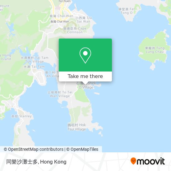 同樂沙灘士多地圖