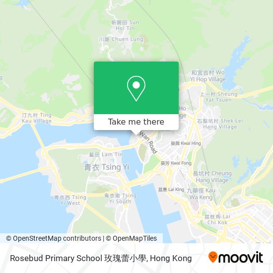 Rosebud Primary School 玫瑰蕾小學 map