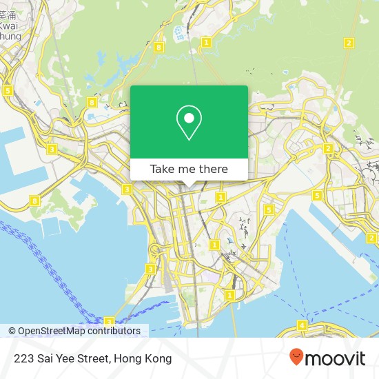 223 Sai Yee Street map