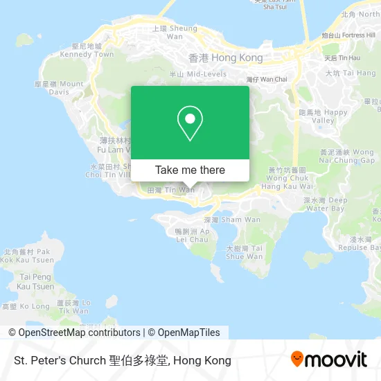 St. Peter's Church 聖伯多祿堂 map
