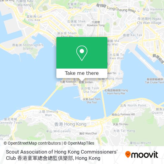 Scout Association of Hong Kong Commissioners' Club 香港童軍總會總監俱樂部 map