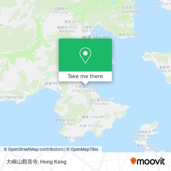 大嶼山觀音寺 map