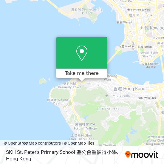 SKH St. Peter's Primary School 聖公會聖彼得小學 map