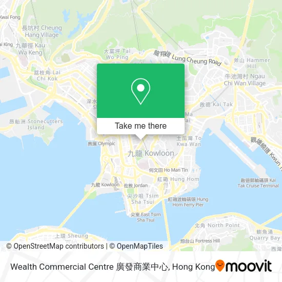 Wealth Commercial Centre 廣發商業中心地圖