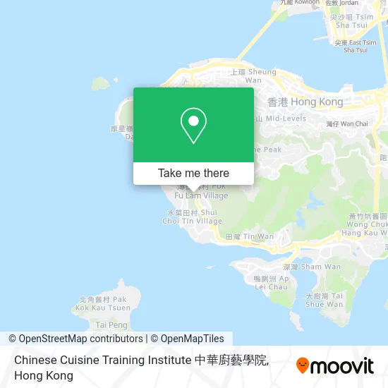 Chinese Cuisine Training Institute 中華廚藝學院 map