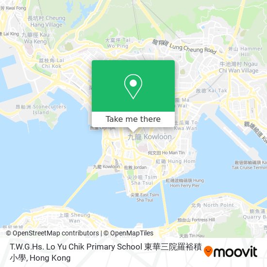 T.W.G.Hs. Lo Yu Chik Primary School 東華三院羅裕積小學 map