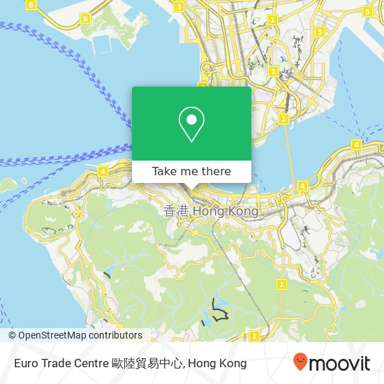 Euro Trade Centre 歐陸貿易中心 map