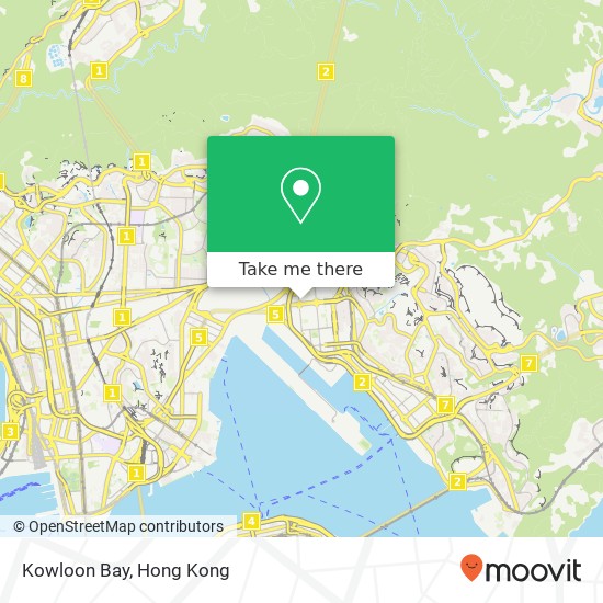 Kowloon Bay map