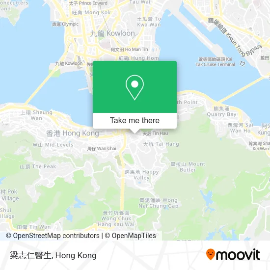 梁志仁醫生地圖