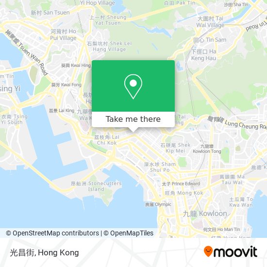 光昌街 map
