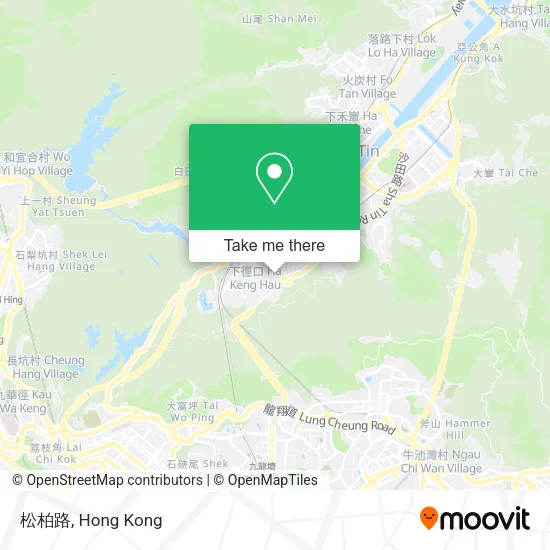 松柏路地圖