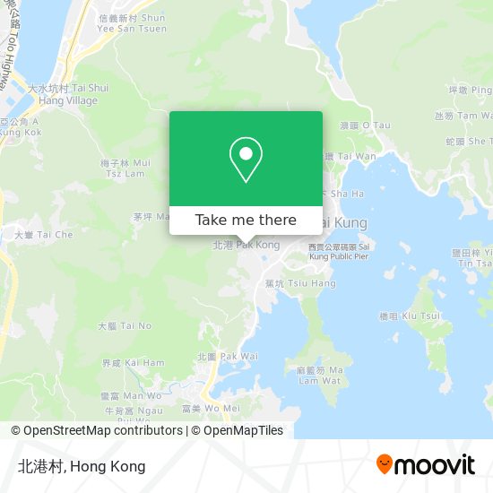 北港村 map