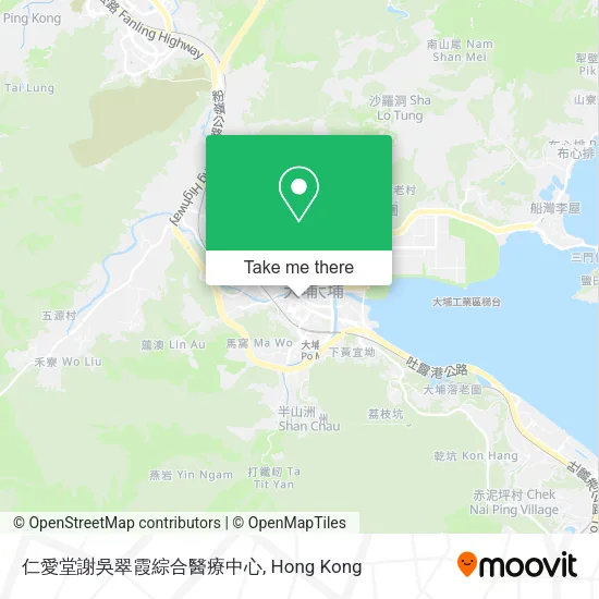仁愛堂謝吳翠霞綜合醫療中心地圖