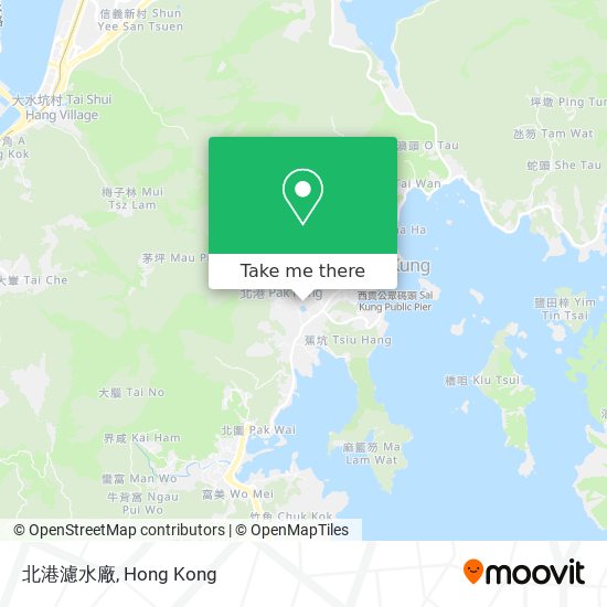 北港濾水廠地圖