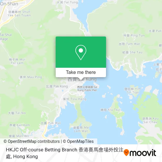 HKJC Off-course Betting Branch 香港賽馬會場外投注處 map