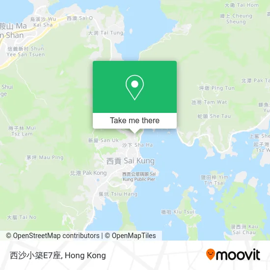 西沙小築E7座 map