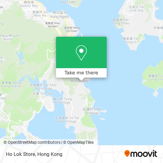 Ho Lok Store map
