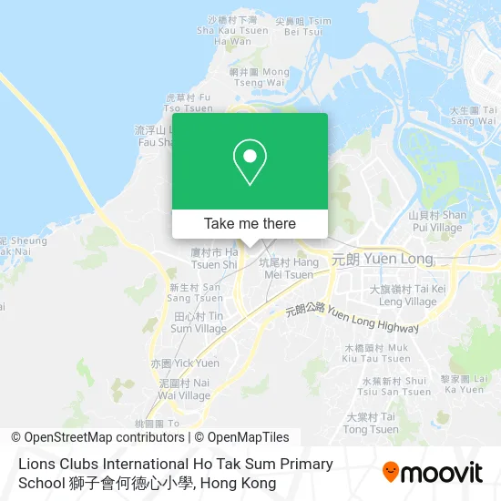 Lions Clubs International Ho Tak Sum Primary School 獅子會何德心小學 map
