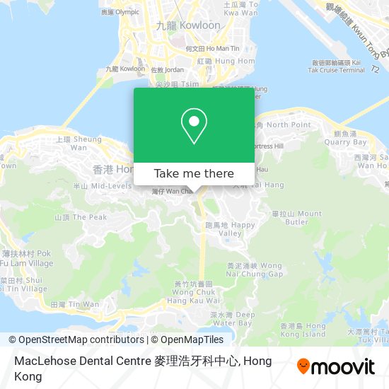 MacLehose Dental Centre 麥理浩牙科中心 map