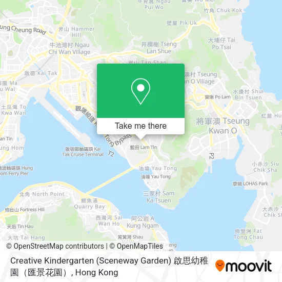 Creative Kindergarten (Sceneway Garden) 啟思幼稚園（匯景花園） map