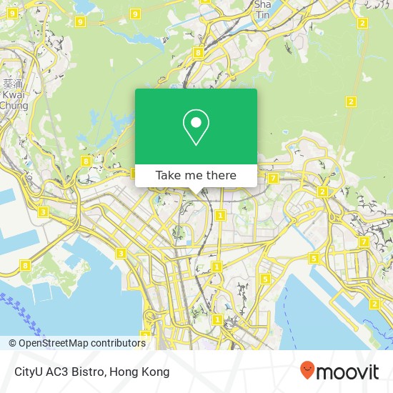 CityU AC3 Bistro map