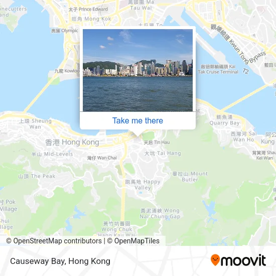 Causeway Bay地圖