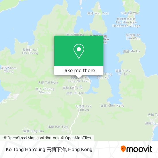 Ko Tong Ha Yeung 高塘下洋 map