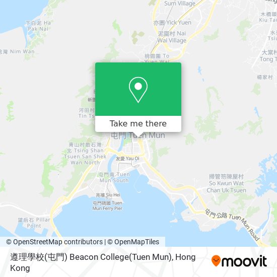 遵理學校(屯門) Beacon College(Tuen Mun) map