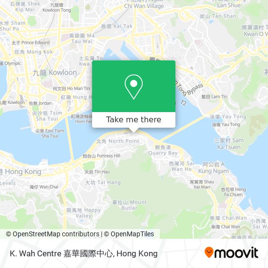 K. Wah Centre 嘉華國際中心 map
