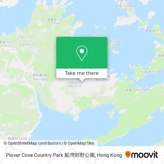 Plover Cove Country Park 船灣郊野公園 map