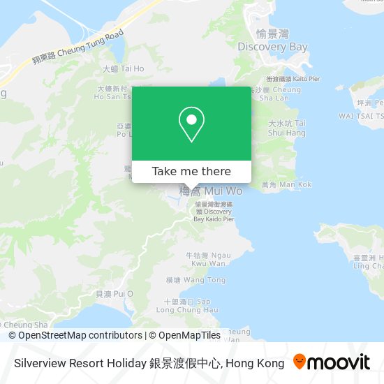 Silverview Resort Holiday 銀景渡假中心 map