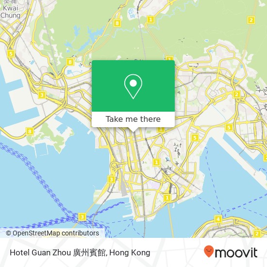 Hotel Guan Zhou 廣州賓館 map