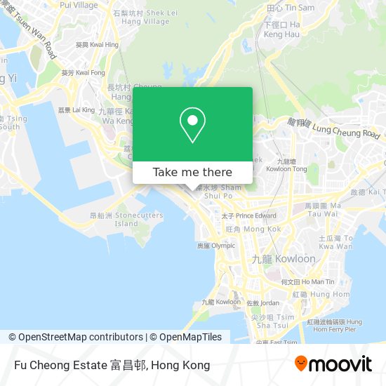 Fu Cheong Estate 富昌邨 map