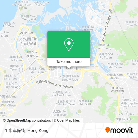 1 水車館街地圖