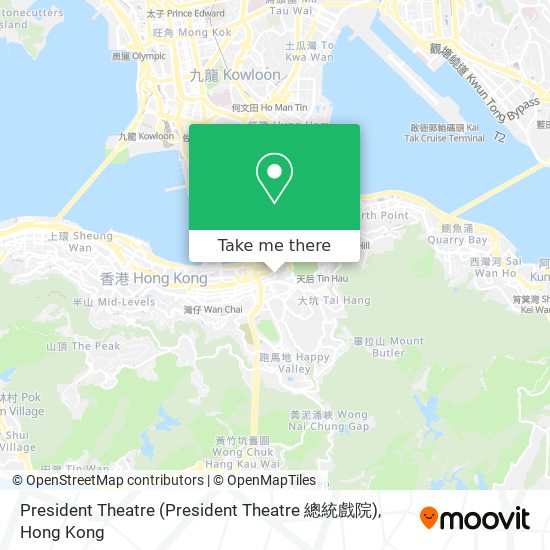 President Theatre (President Theatre 總統戲院) map