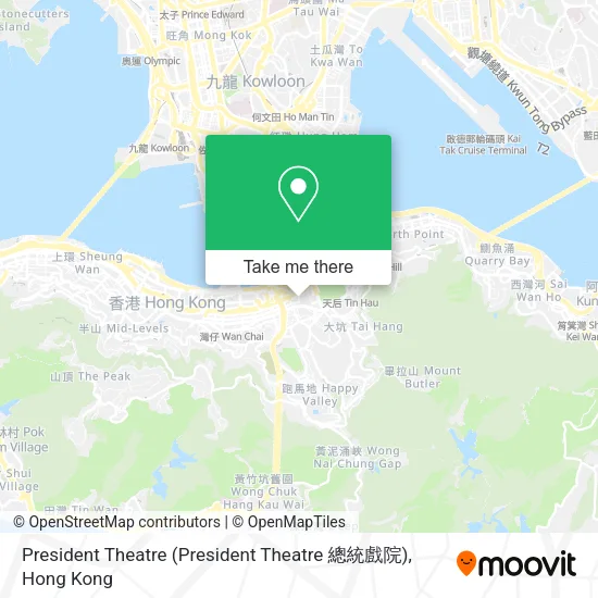 President Theatre (President Theatre 總統戲院)地圖
