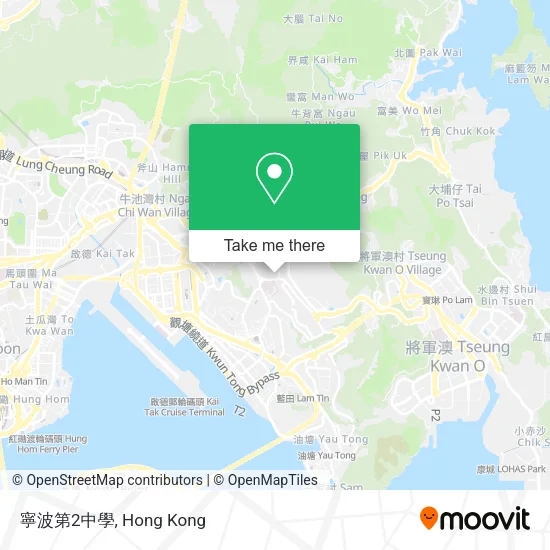 寧波第2中學 map