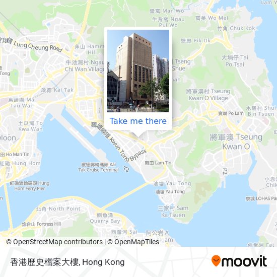 香港歷史檔案大樓 map