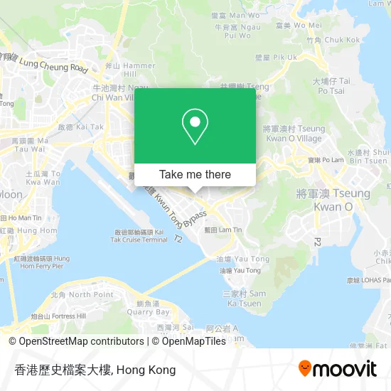 香港歷史檔案大樓 map
