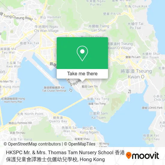 HKSPC Mr. & Mrs. Thomas Tam Nursery School 香港保護兒童會譚雅士伉儷幼兒學校 map