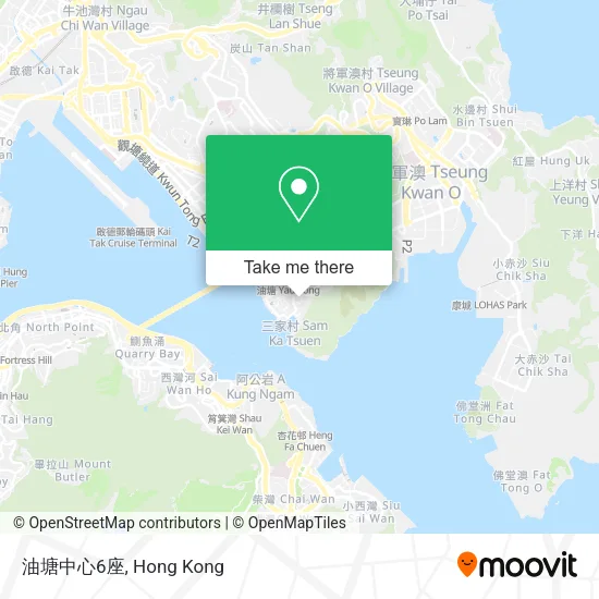 油塘中心6座地圖