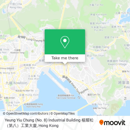 Yeung Yiu Chung (No. 8) Industrial Building 楊耀松（第八）工業大廈 map