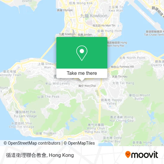 循道衛理聯合教會地圖