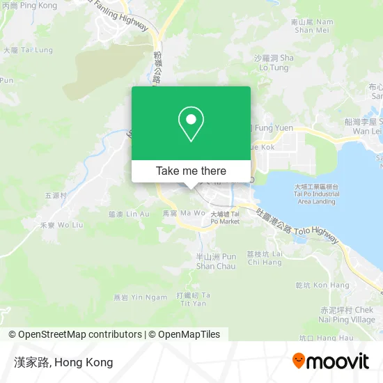 漢家路地圖