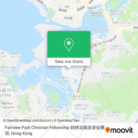 Fairview Park Christian Fellowship 錦綉花園基督徒團契 map