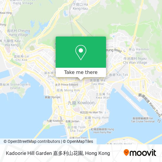 Kadoorie Hill Garden 嘉多利山花園 map