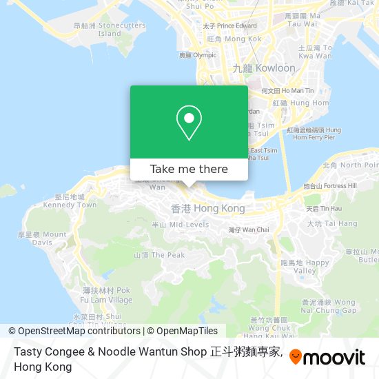 Tasty Congee & Noodle Wantun Shop 正斗粥麵專家 map