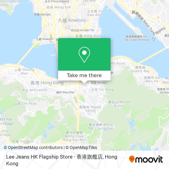 Lee Jeans HK Flagship Store - 香港旗艦店 map
