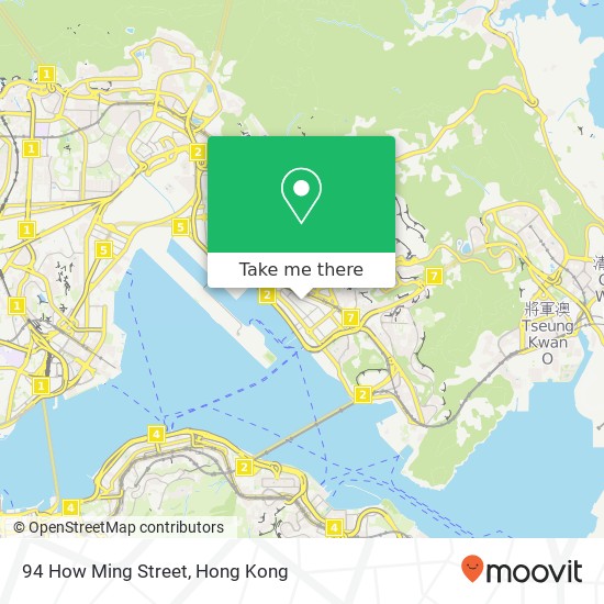 94 How Ming Street map
