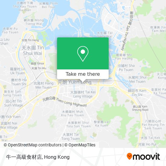 牛一高級食材店 map